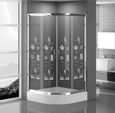 Mutlu C36 shower glass pattern