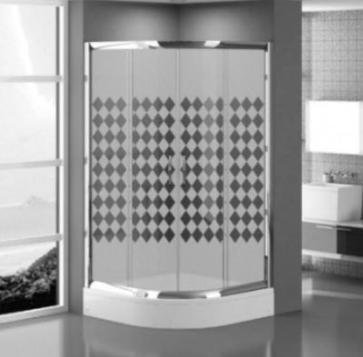 Mutlu C45 shower glass pattern