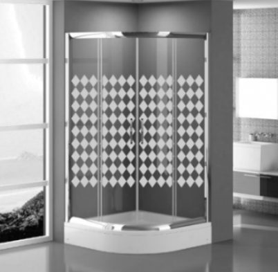 Mutlu C48 shower glass pattern
