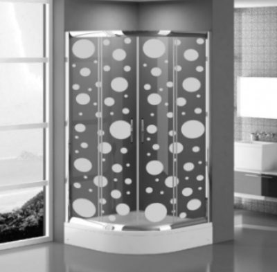 Mutlu C55 shower glass pattern