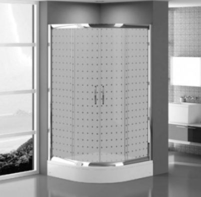 Mutlu C64 shower glass pattern