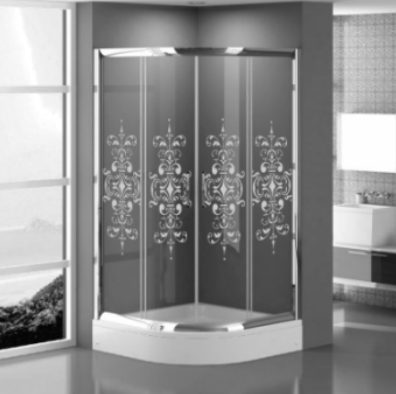 Mutlu C66 shower glass pattern