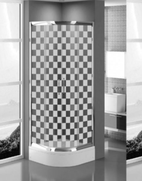 Mutlu C74 shower glass pattern