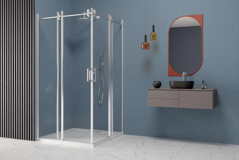 Tubular Rail shower enclosure series